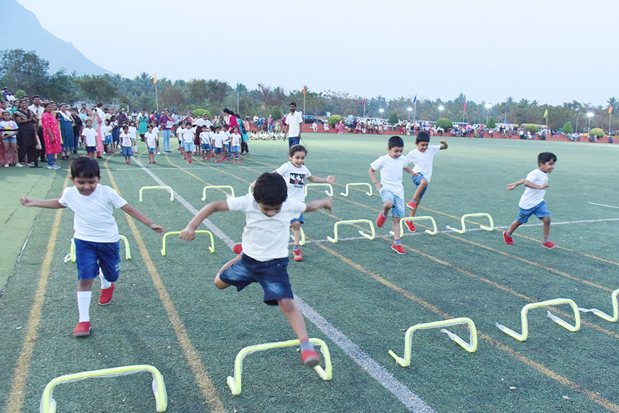 Sports day image - Yuvabharathi Nursery